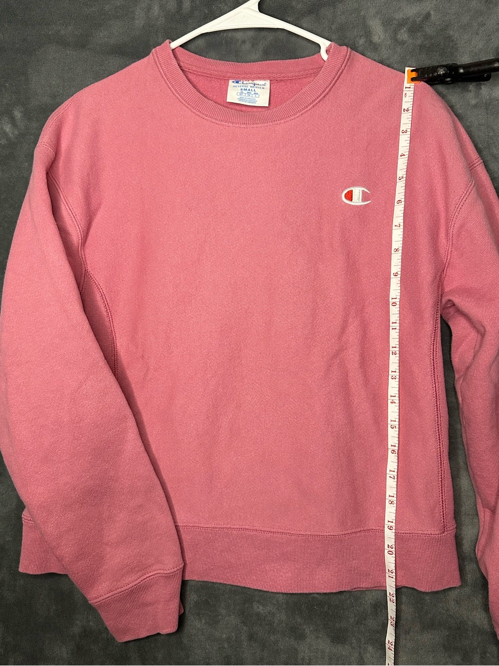 Vintage Champion Pink Crewneck Reverse Weave Sweatshirt